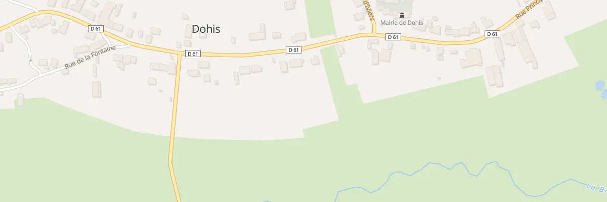 Plan du 29 Rue Principale à Dohis