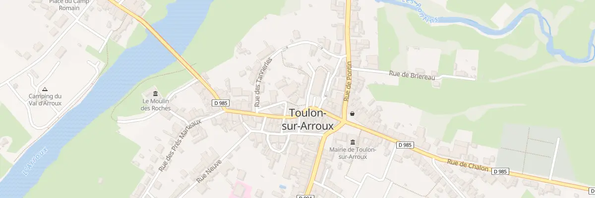 Plan du 7 Pl Nicolas de Tolon à Toulon-sur-Arroux