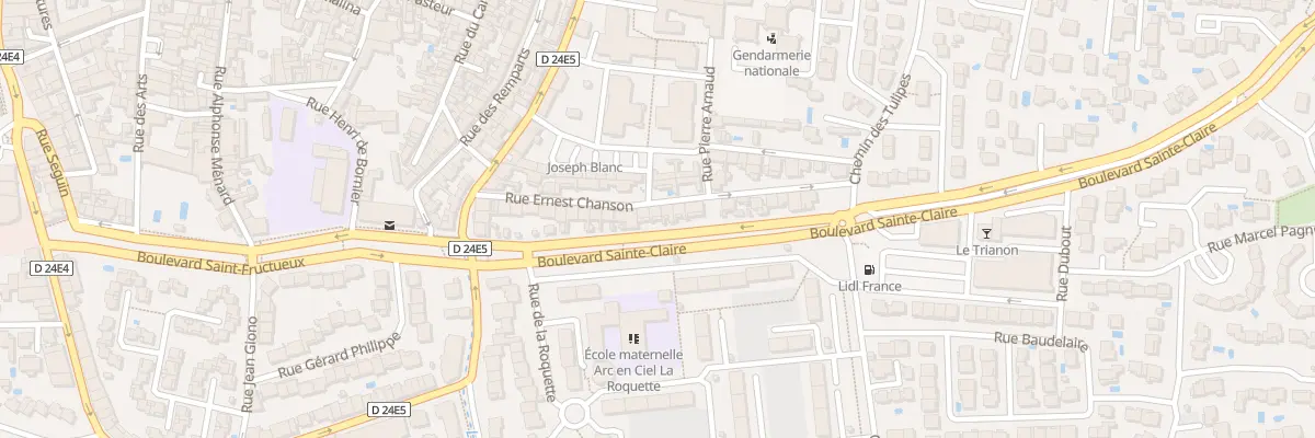 Plan du 141 Rue Ernest Chanson à Lunel