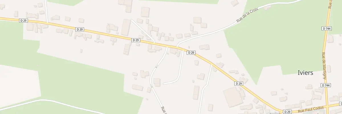 Plan du 2 Rue de la Poste à Iviers