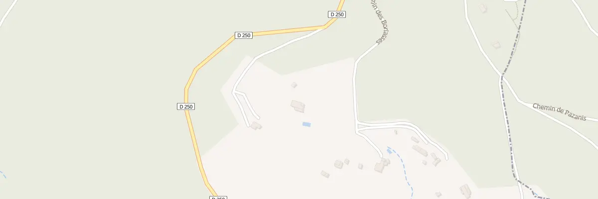 Plan du 5117 Les Boriasses à Chambonas