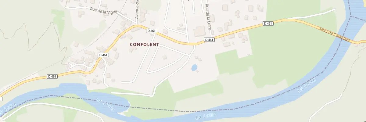 Plan du 9014 Rue de la Loire à Beauzac