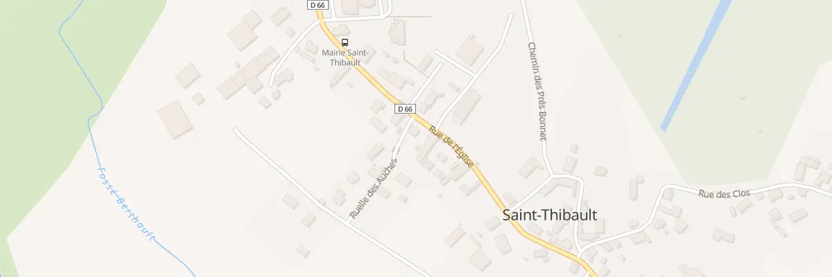 Plan du 18 Rue de l’Eglise à Saint-Thibault