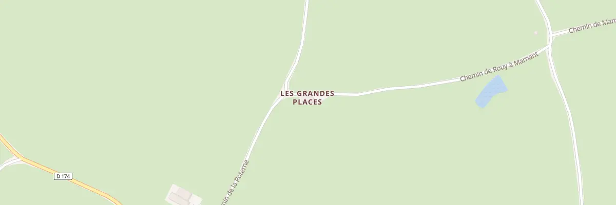 Plan du 280 Che de la Poterne à Briant