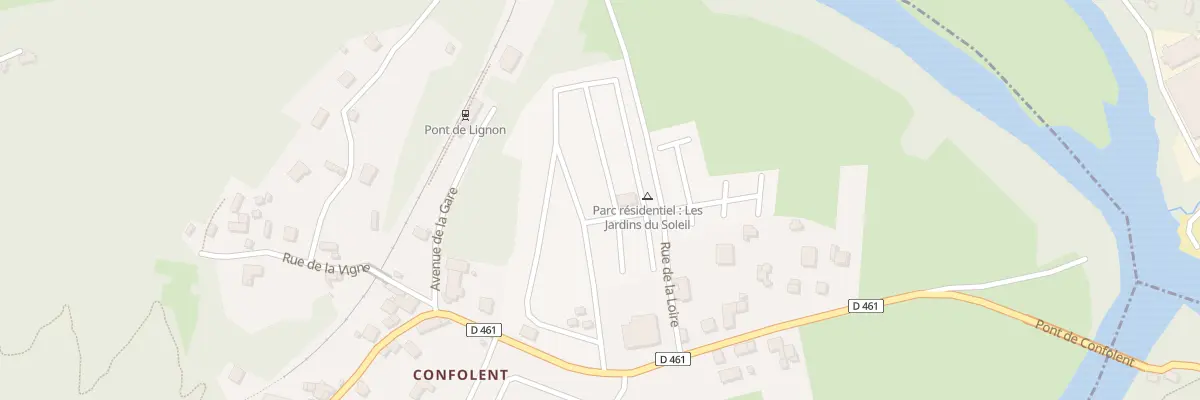 Plan du 9064 Rue de la Loire à Beauzac