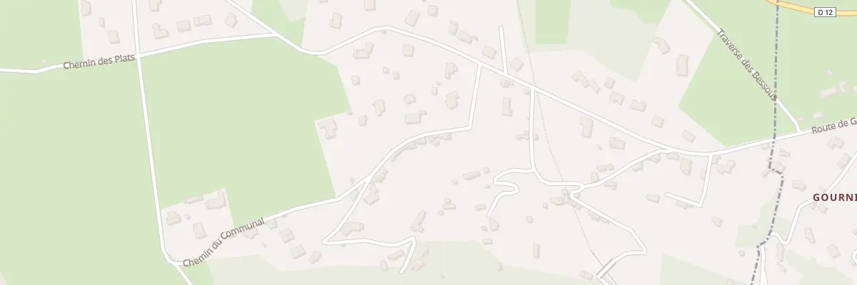 Plan du 18 Che du Communal de Gournier à Bas-en-Basset