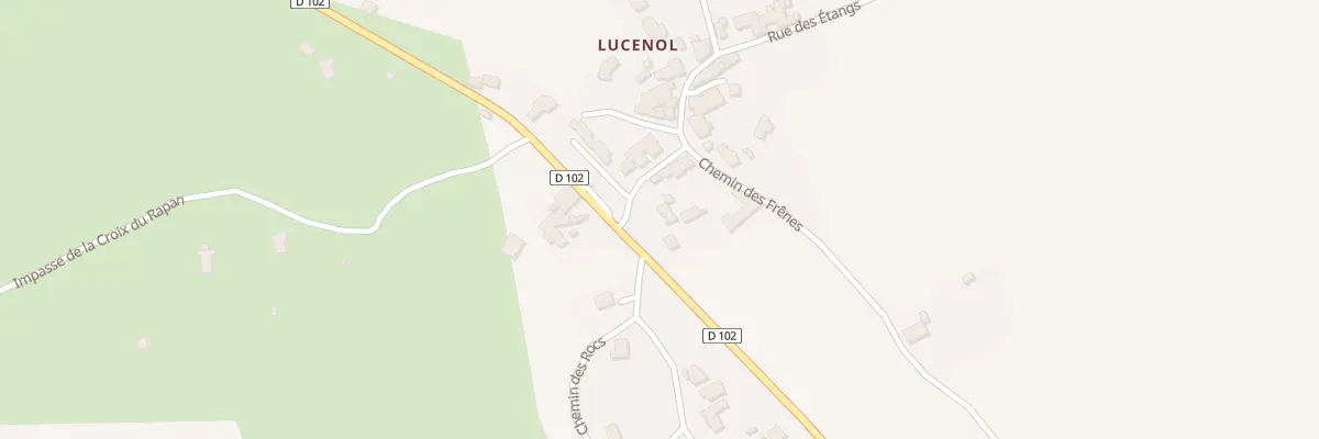 Plan du 14 Rue de Lucenol à Boisset-Saint-Priest