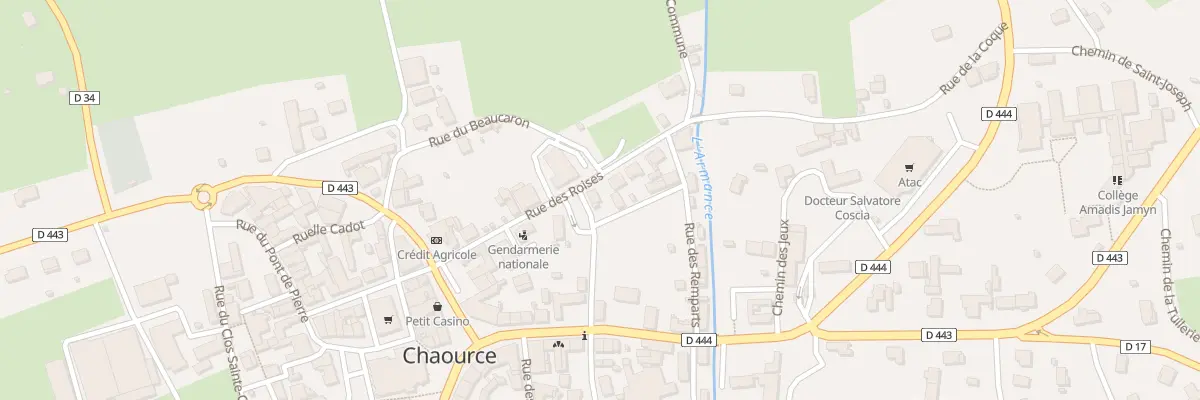 Plan du 10 Rue des Roises à Chaource