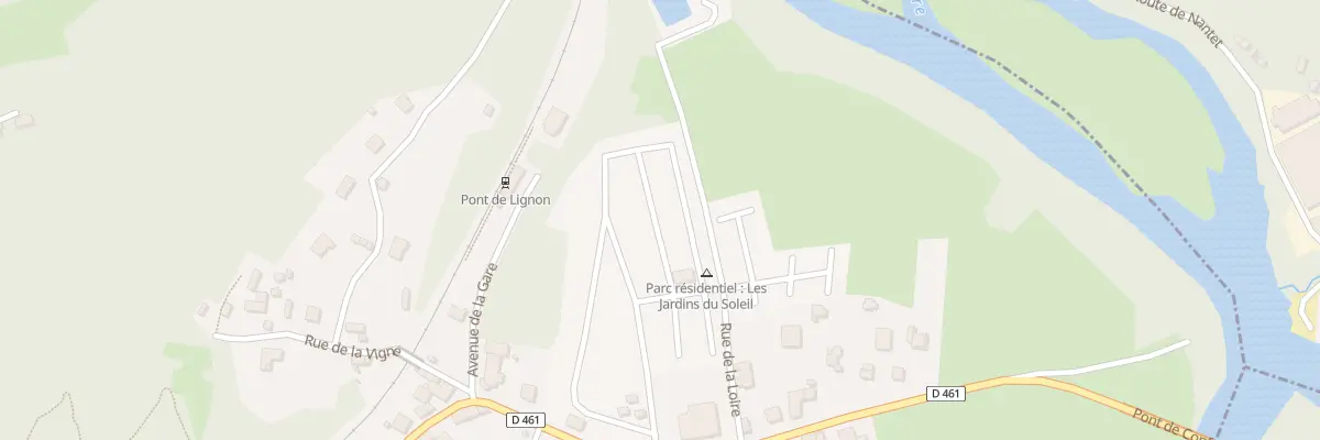 Plan du 9078 Rue de la Loire à Beauzac
