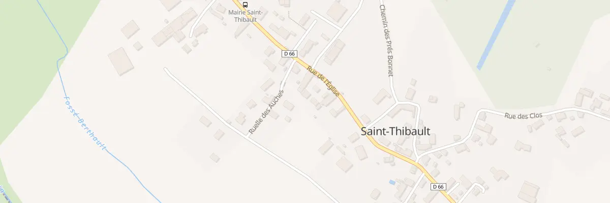 Plan du 22 Rue de l’Eglise à Saint-Thibault