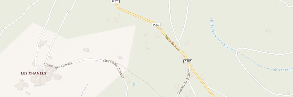 Plan du 6163 Les Ayres à Payzac