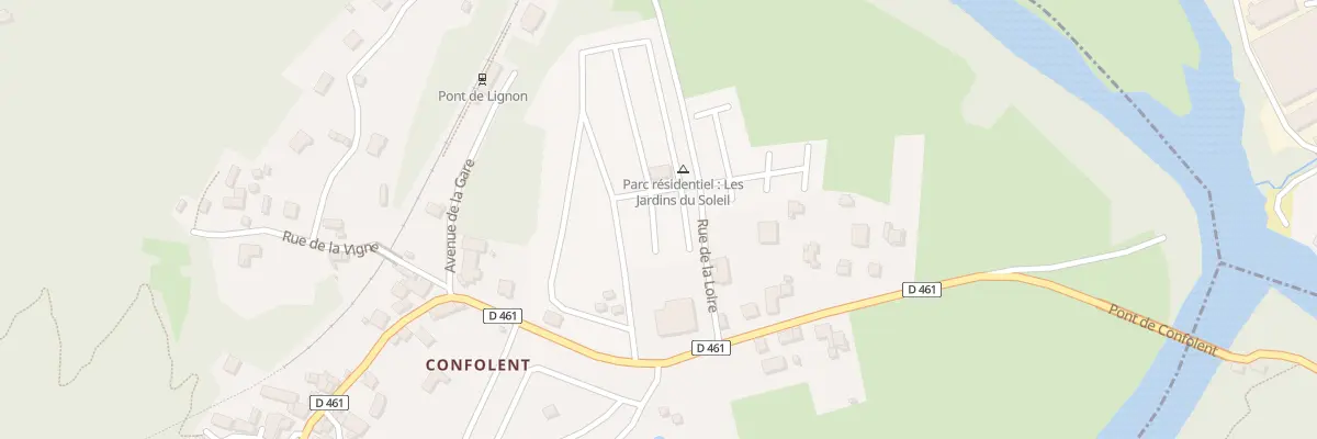 Plan du 9030 Rue de la Loire à Beauzac