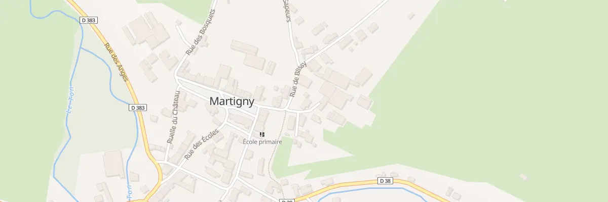 Plan du 4 Rue de Blissy à Martigny