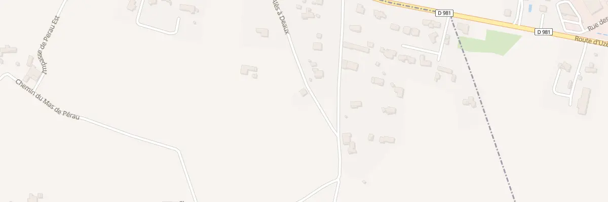 Plan du 270 Che d’Alès à Deaux à Saint-Hilaire-de-Brethmas