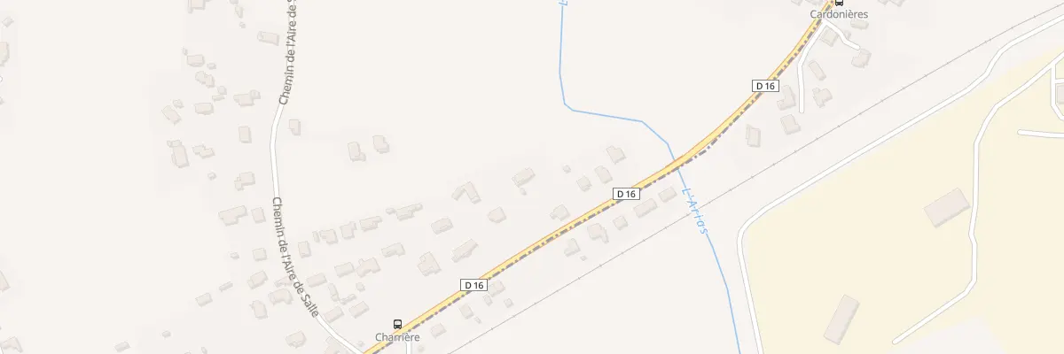 Plan du 93A Rte d’Alès à Rousson