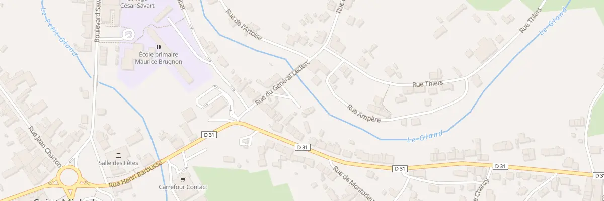 Plan du 17 Rue de la Bovette à Saint-Michel