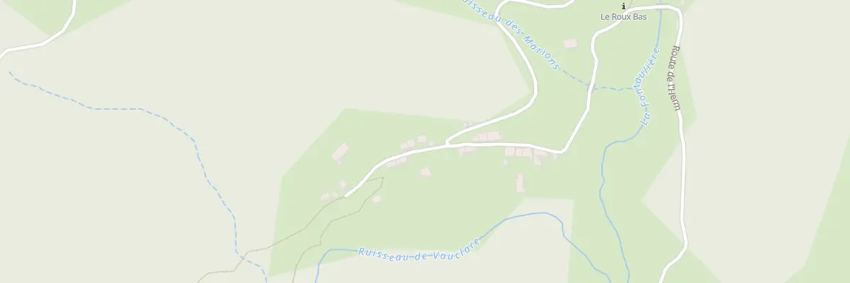 Plan du 5097 Le Roux Bas au Roux