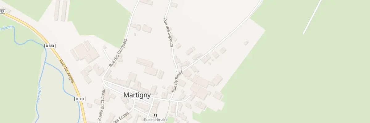 Plan du 5 Rue de Blissy à Martigny