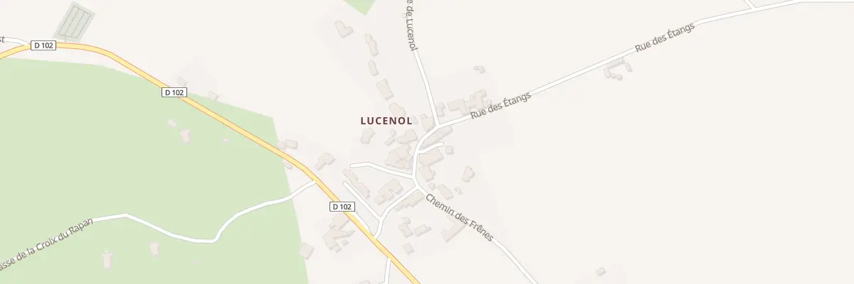 Plan du 126 Rue de Lucenol à Boisset-Saint-Priest