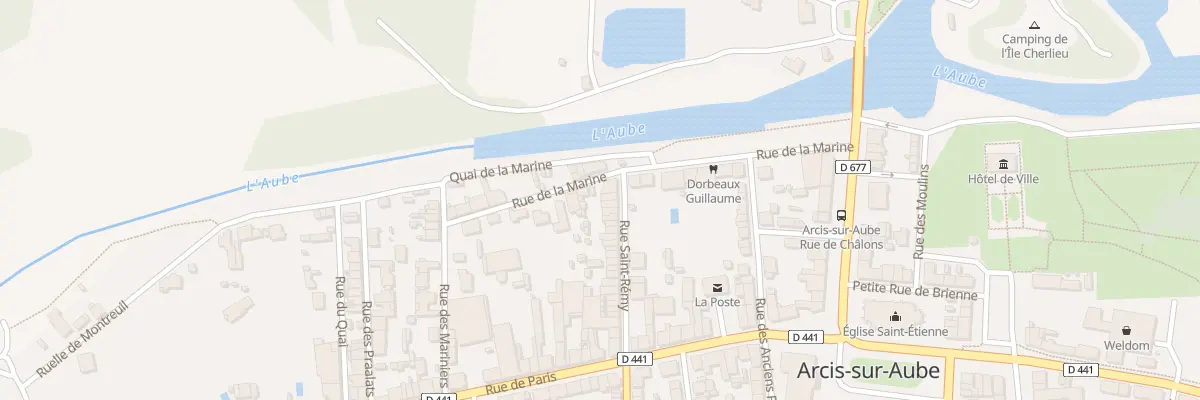 Plan du 4 Rue Saint Rémy à Arcis-sur-Aube