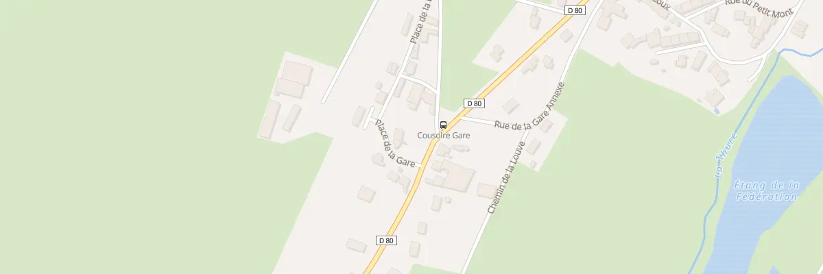 Plan du 37 Pl de la Gare à Cousolre