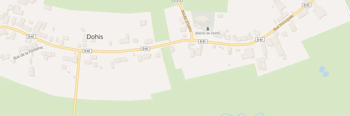 Plan du 23 Rue Principale à Dohis