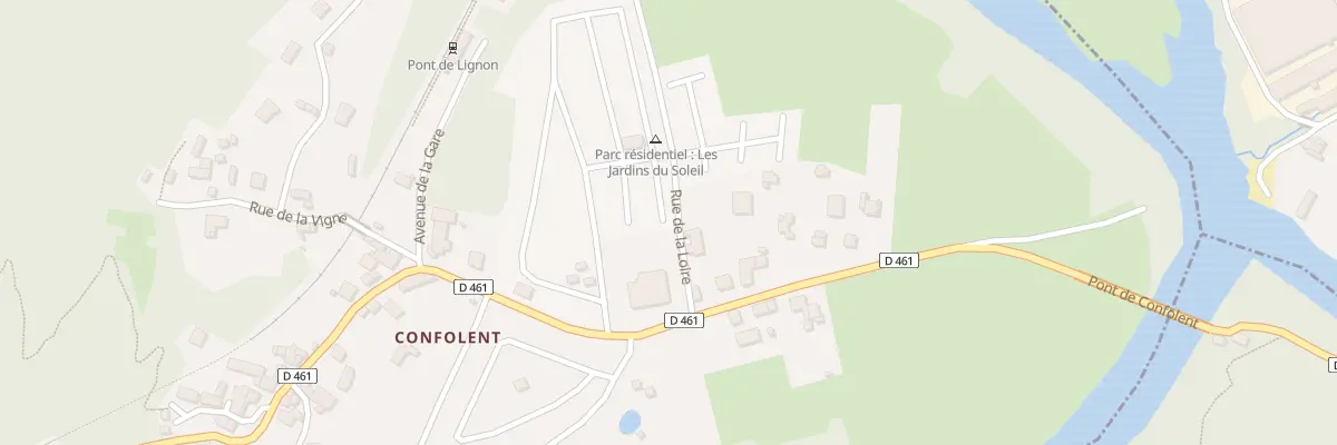 Plan du 9028 Rue de la Loire à Beauzac