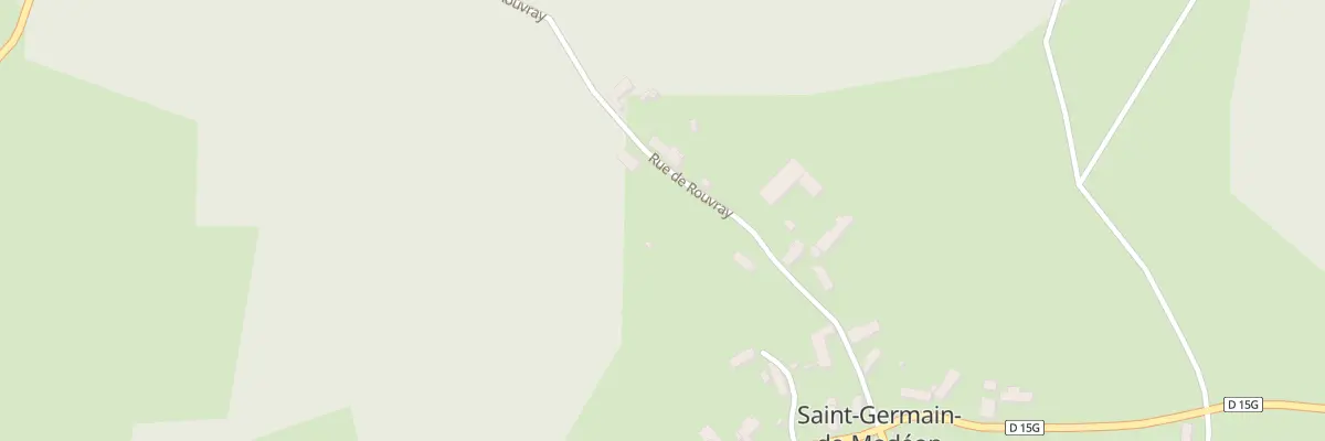 Plan du 9 Rue de Rouvray à Saint-Germain-de-Modéon