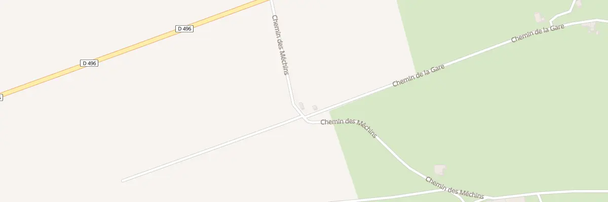 Plan du 1 Che des Méchins à Grézieux-le-Fromental