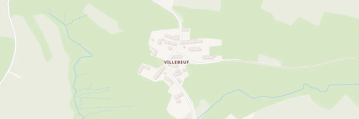 Plan du 16 Villebeuf à Cussy-en-Morvan