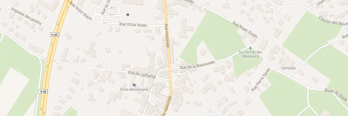 Plan du 16B Rue Nationale à Saint-Maurice-de-Lignon