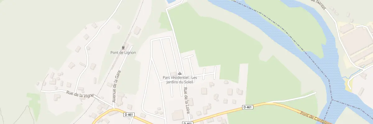 Plan du 9076 Rue de la Loire à Beauzac