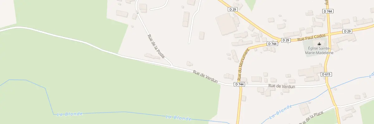 Plan du 19 Rue de Verdun à Iviers