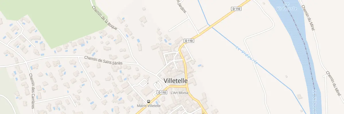 Plan du 4 Rue du Parc à Villetelle