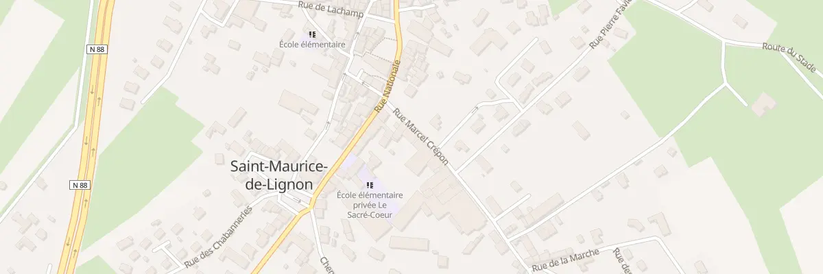 Plan du 59 Rue Marcel Crépon à Saint-Maurice-de-Lignon