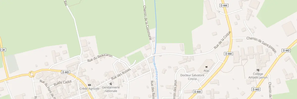 Plan du 27 Rue des Roises à Chaource