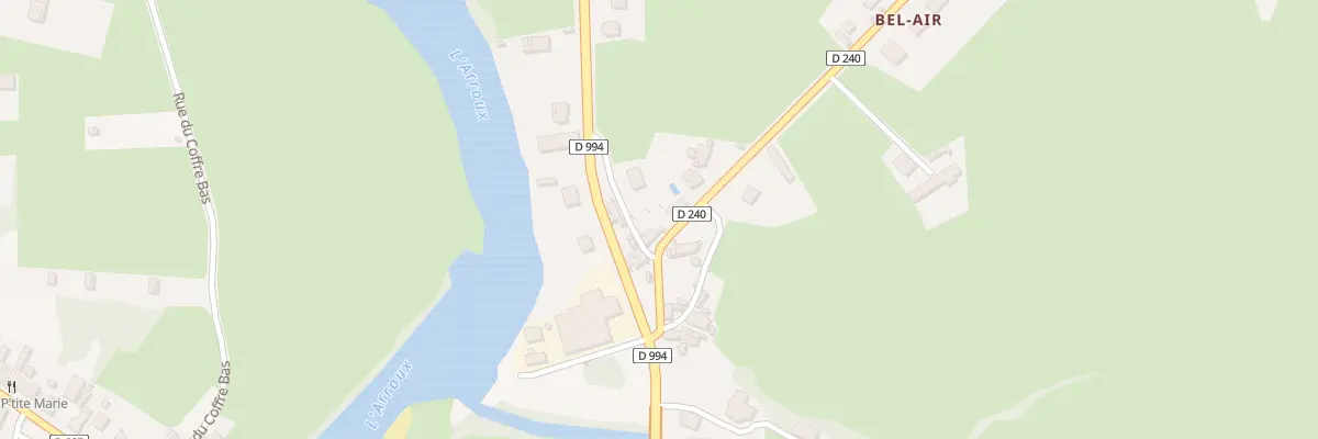 Plan du 5 Rue de Bel Air à Toulon-sur-Arroux