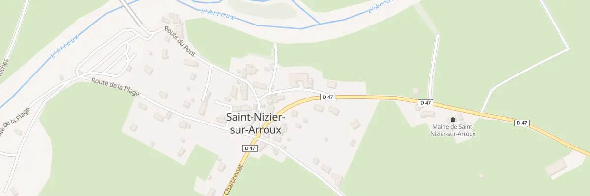 Plan du 5047 Le Petit Patureau à Saint-Nizier-sur-Arroux