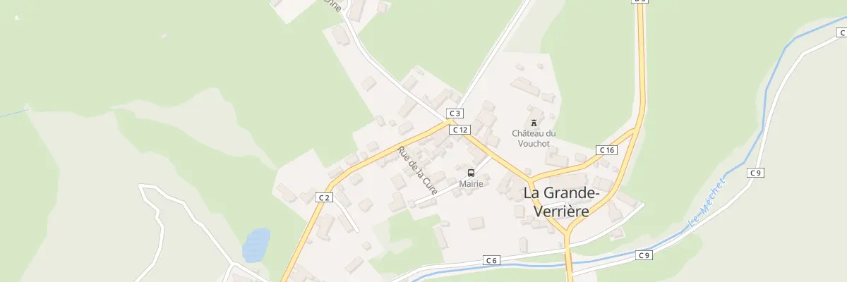 Plan du 21 Rte du Haut Folin à La Grande-Verrière