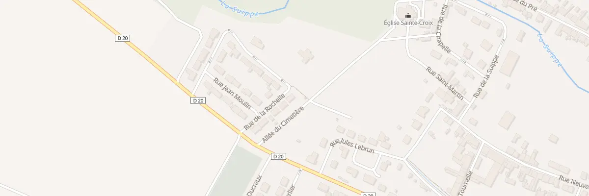 Plan du 10 Rue de la Rochelle à Boult-sur-Suippe