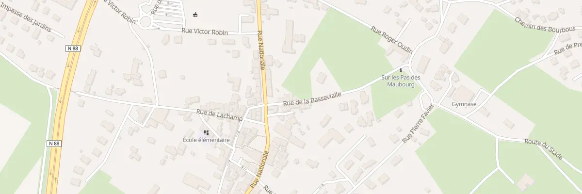 Plan du 42 Rue de la Bassevialle à Saint-Maurice-de-Lignon