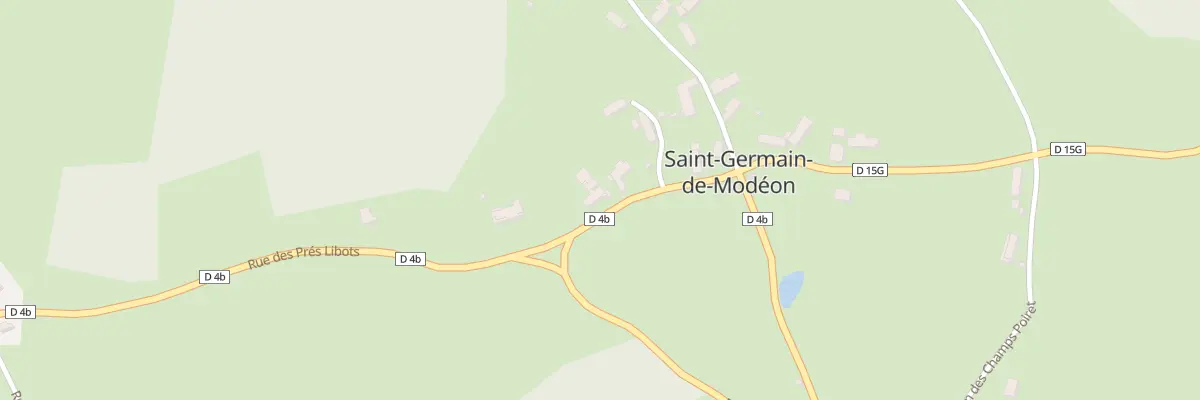 Plan du 5074 Village à Saint-Germain-de-Modéon