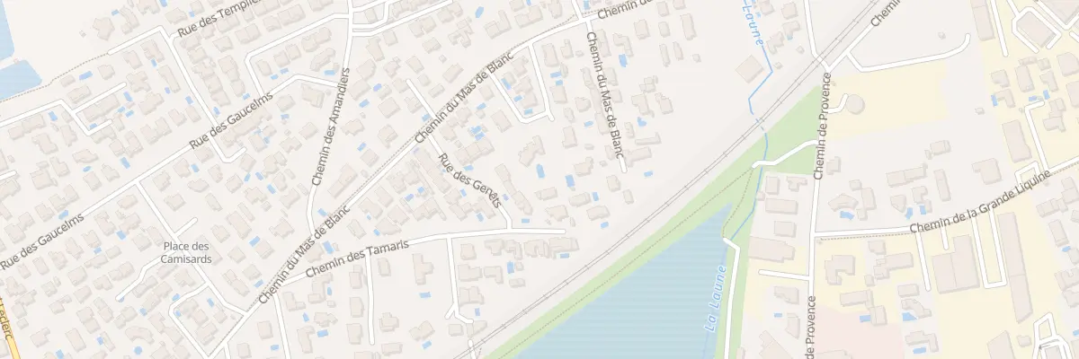 Plan du 302 Che des Tamaris à Lunel