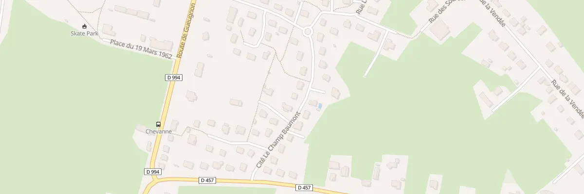 Plan du 28 Cité l’Ouche des Filles à Toulon-sur-Arroux
