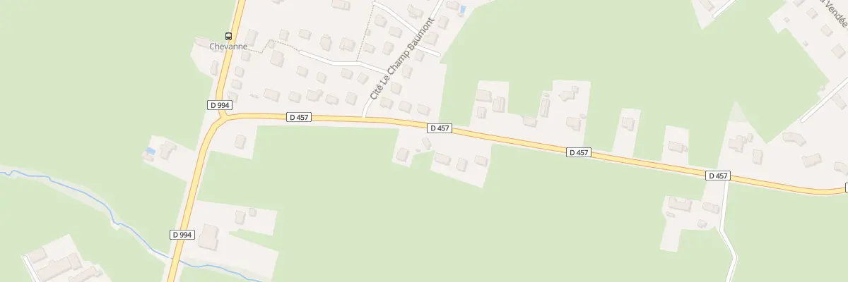 Plan du 14 Rue de la Chevanne à Toulon-sur-Arroux