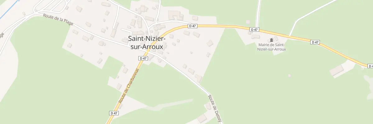 Plan du 5085 Le Petit Patureau à Saint-Nizier-sur-Arroux