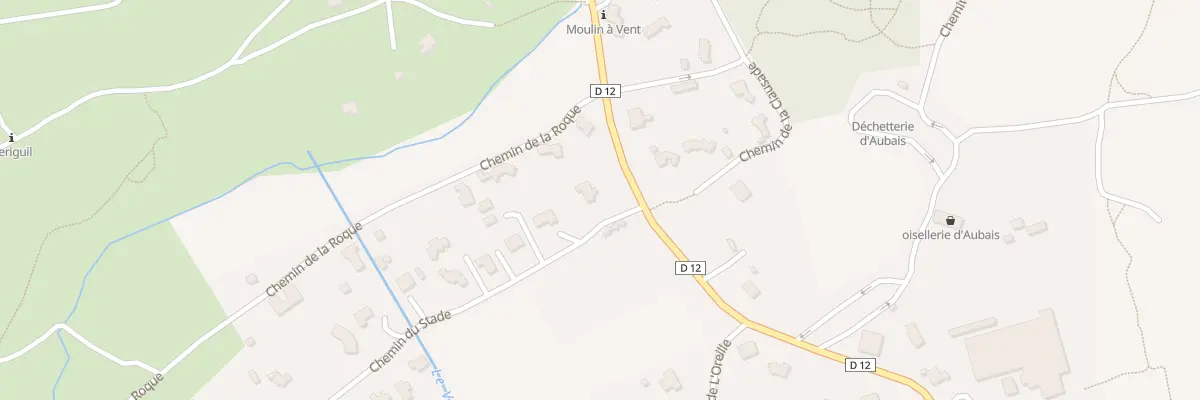 Plan du 3 Che du Stade à Aubais