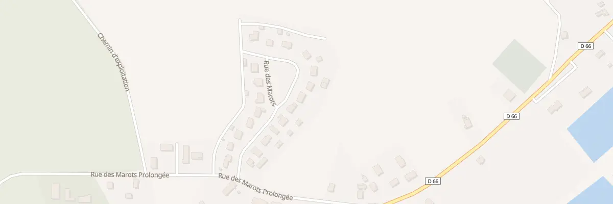 Plan du 18 Rue des Marots à Saint-Thibault