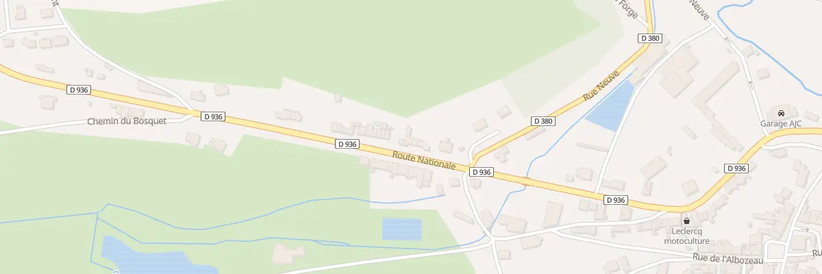 Plan du 26 N Rte Nationale à Cousolre