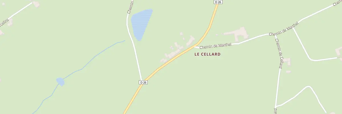 Plan du 936 Rte de Neulise à Saint-Jodard